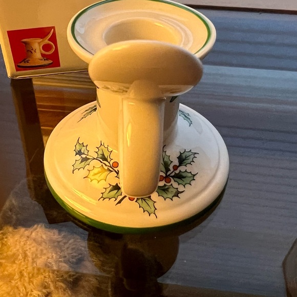 Spode Christmas Tree Low Candle Holder - Picture 5 of 7